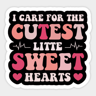 Caring for the Cutest Little Sweethearts Sticker